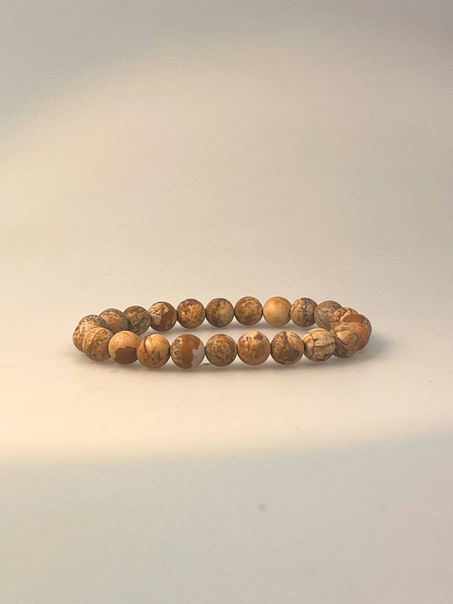 Landschaftsjaspis Edelsteinarmband