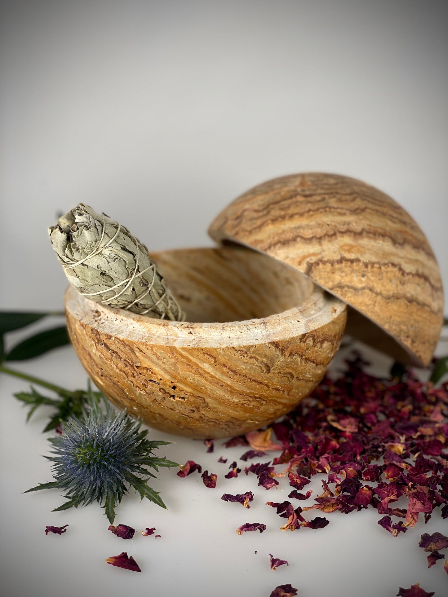 Räucherkugel - PAVA SPHERA - Brown Mini - PAVA FUMA - create connection