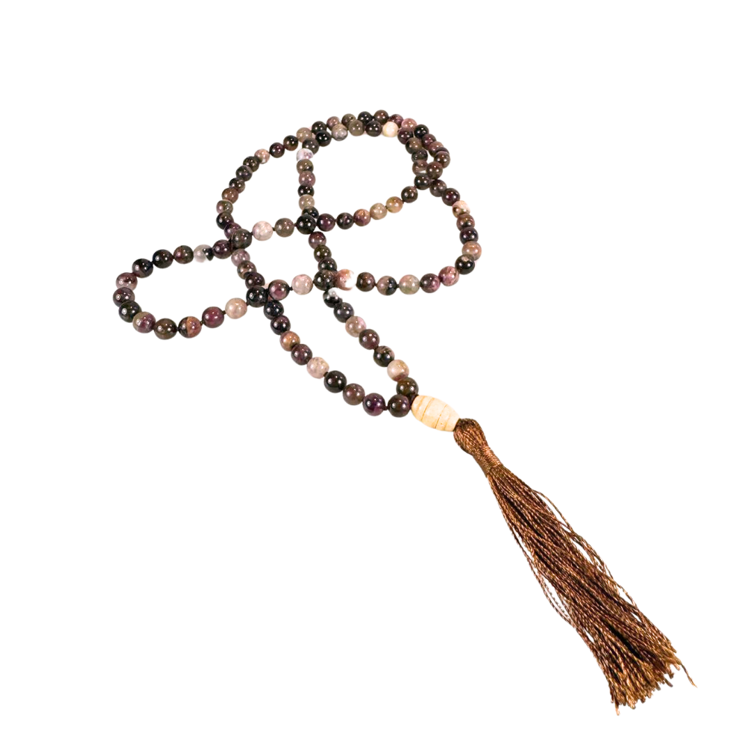 Regenbogen Turmalin Soul Harmony Mala Kette