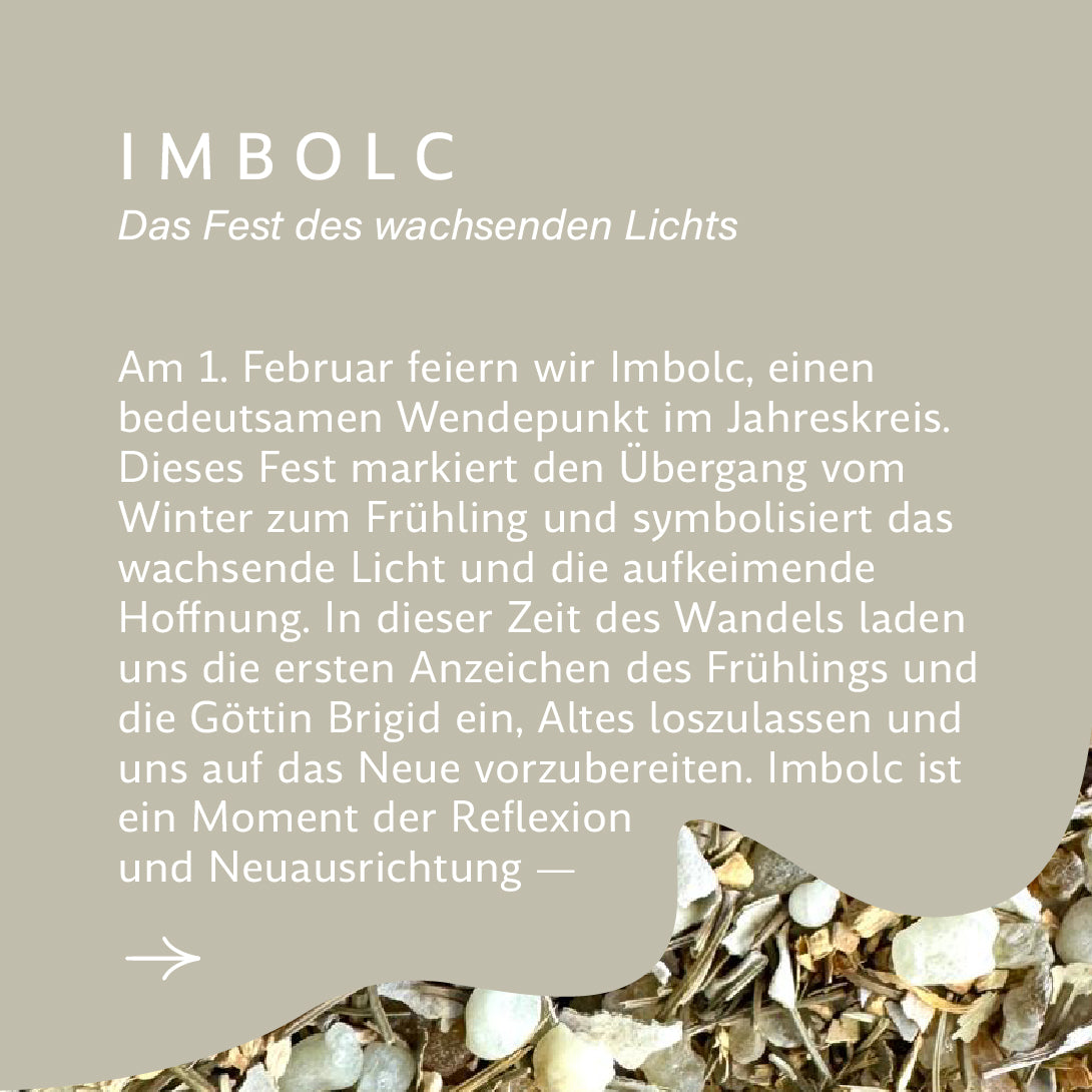 Beschreibung zum Imbolc Fest über Neuausrichtung