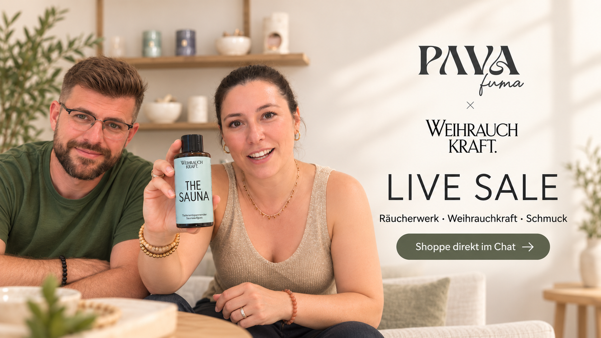 Wie funktioniert ein PAVA FUMA Live Sale?