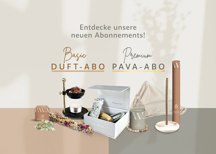 Entdecke unsere PAVA Abonnements