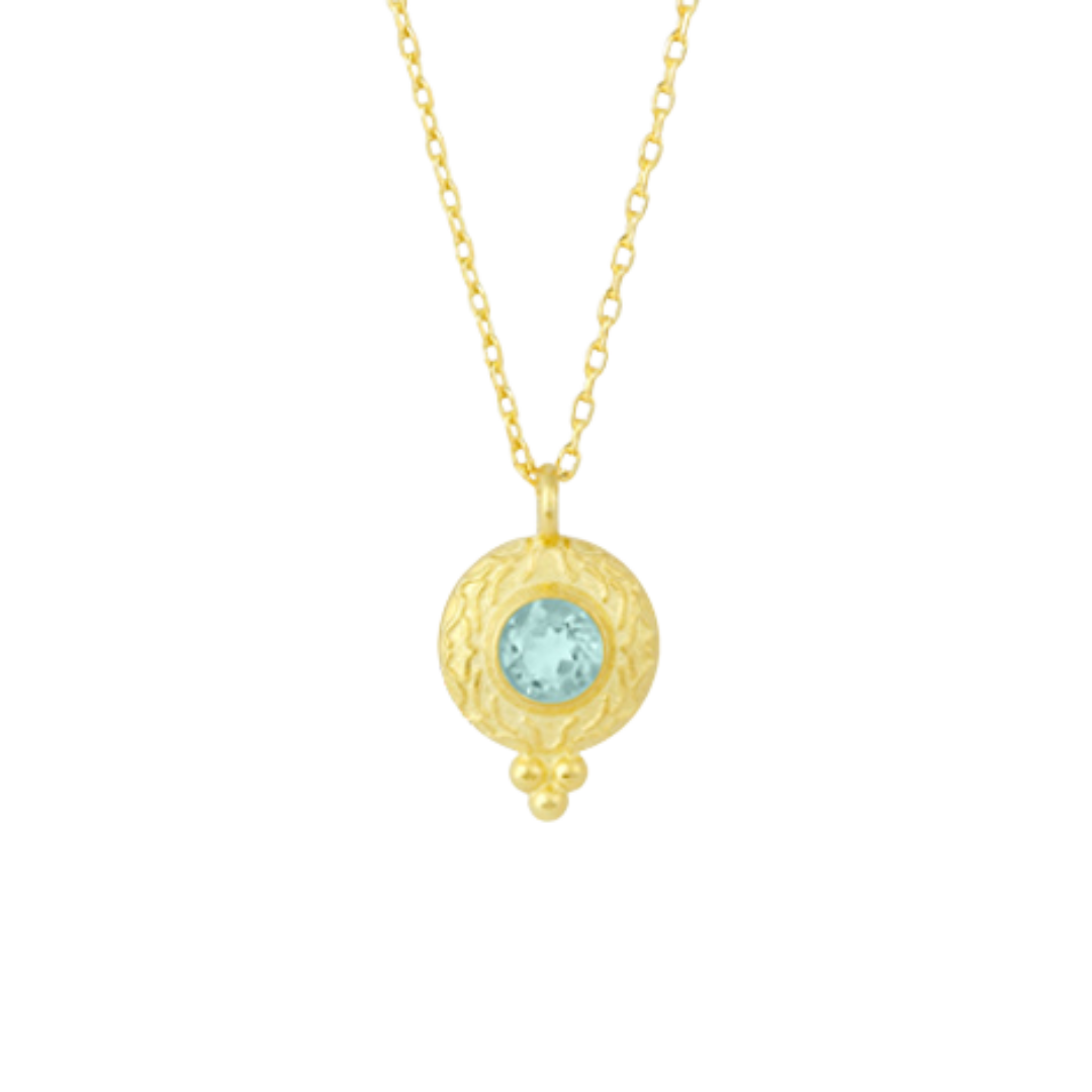 Silber Kette mit Edeltopas