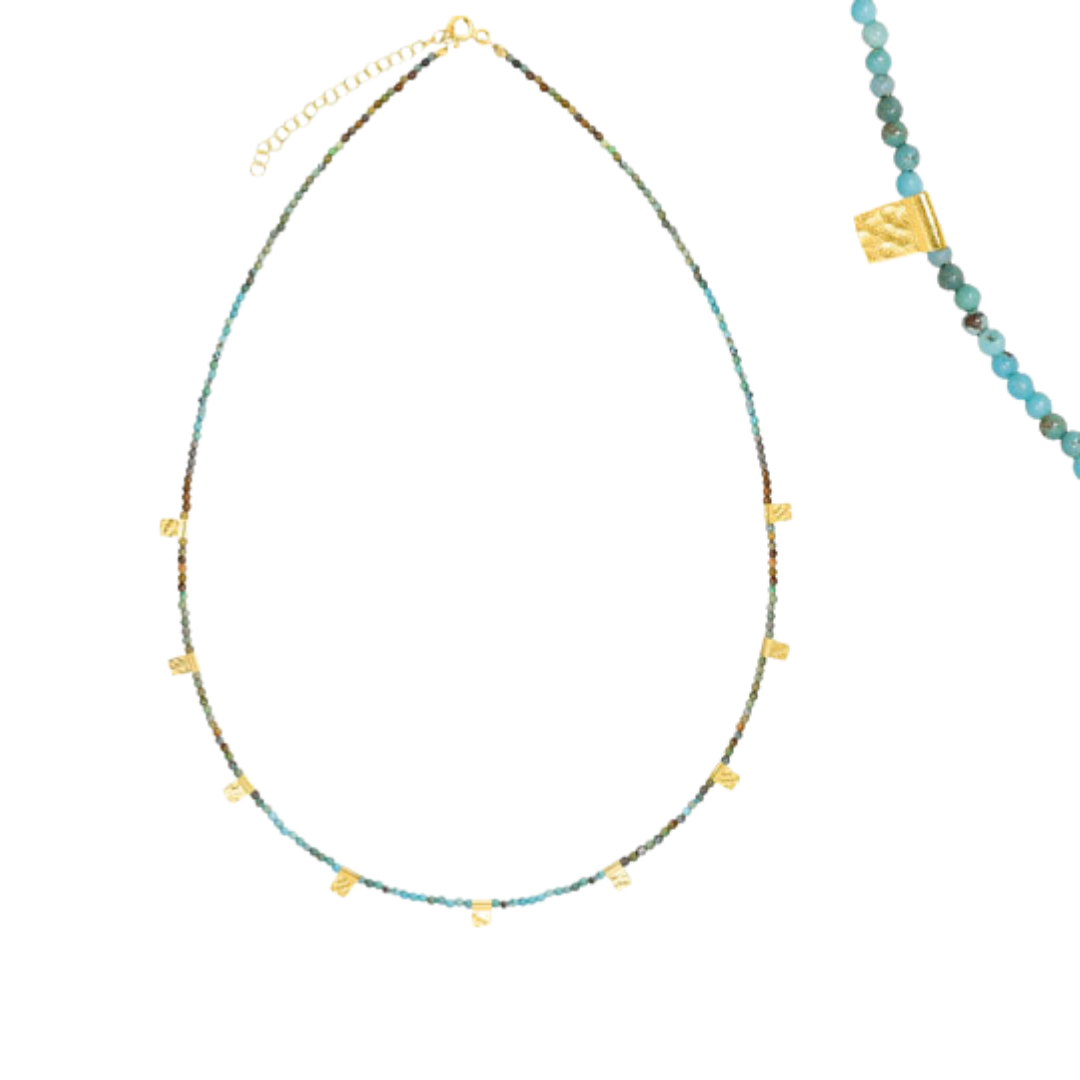 African Turquoise Collier
