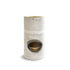 Minimalistische Duftlampe aus hellem Travertin von PAVA FUMA mit eingelassener Messingschale – ideal für ätherische Öle oder Naturharze. Die warme Flamme des Teelichts sorgt für sanfte Duftentfaltung und ein stilvolles Ambiente.