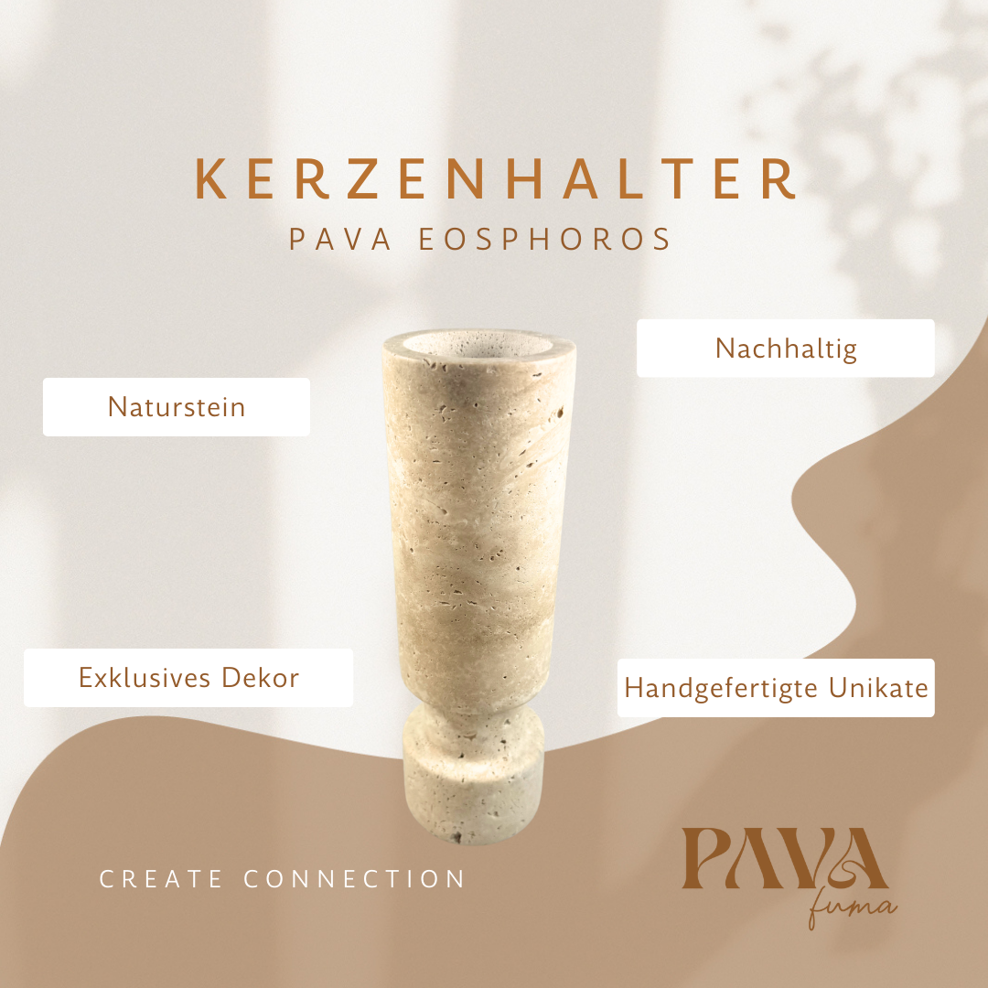 Handgefertigter Kerzenhalter &
