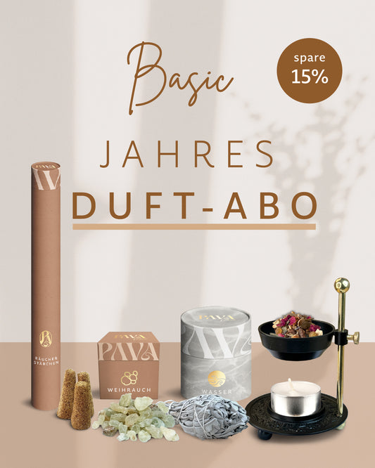 PAVA ABO - Jahres Basic Duftabo inklusive Versand