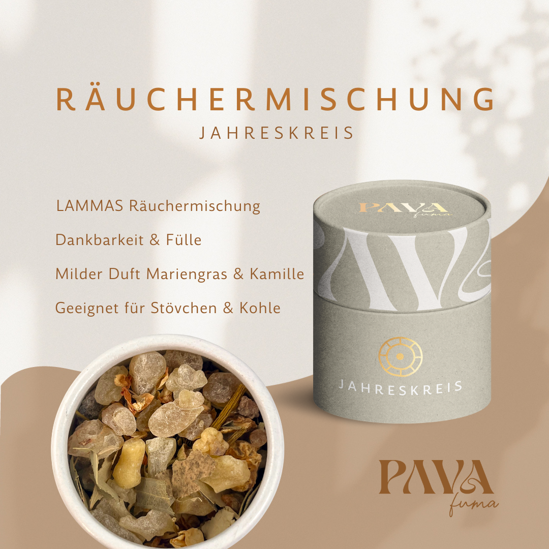 Lugnasadh Jahreskreis Räuchermischung