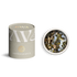 Jahreskreis Räuchermischung Lugnasadh von PAVA FUMA – elegante, naturfarbene Tube mit goldener Prägung des Jahreskreis-Symbols. Daneben die geöffnete Tube von oben: sichtbar ist eine ausgewogene Mischung aus hellen Harzen, Kräutern und Wurzeln – inspiriert vom Spätsommer und dem ersten Erntedankfest im keltischen Jahreskreis.