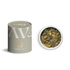 PAVA FUMA Räuchermischung ‚Purify‘ – elegante graue Tube mit goldfarbenem Haus-Symbol, daneben eine geöffnete Schale mit naturbelassener Mischung aus Harzen, Kräutern und Blüten – ideal zur energetischen Hausreinigung, Raumklärung und für reinigende Rituale.