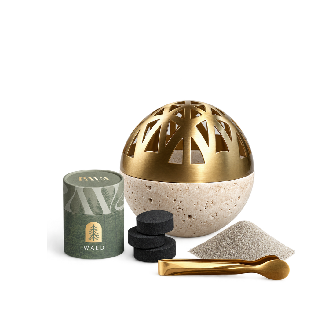 Wald Sphera gold Räucherset