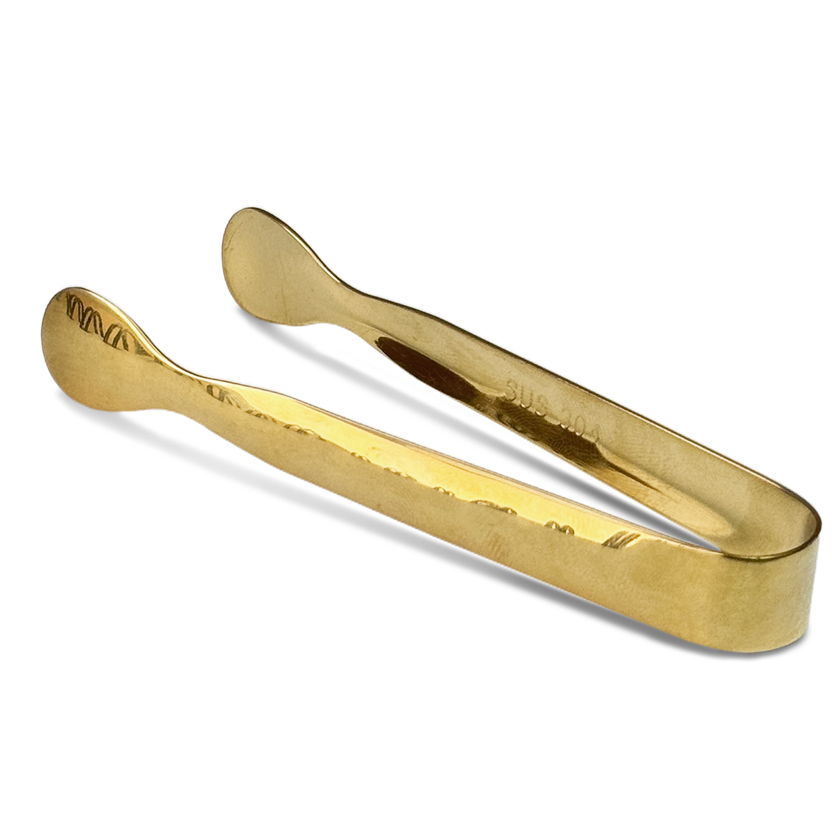 Räucherzange in gold
