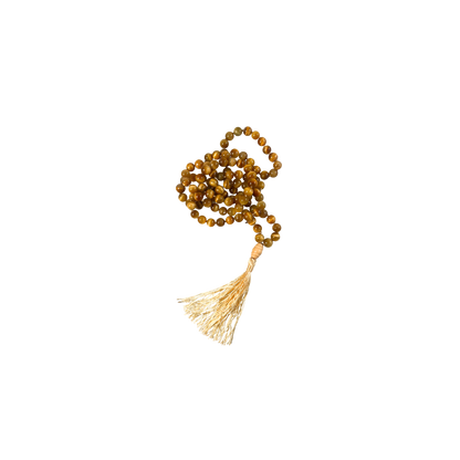 Goldenes Tigerauge Mala Kette