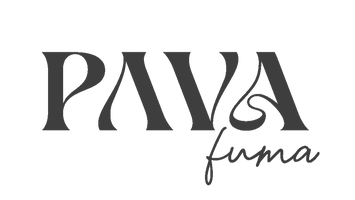 PAVA FUMA Logo in einem dunklen grau